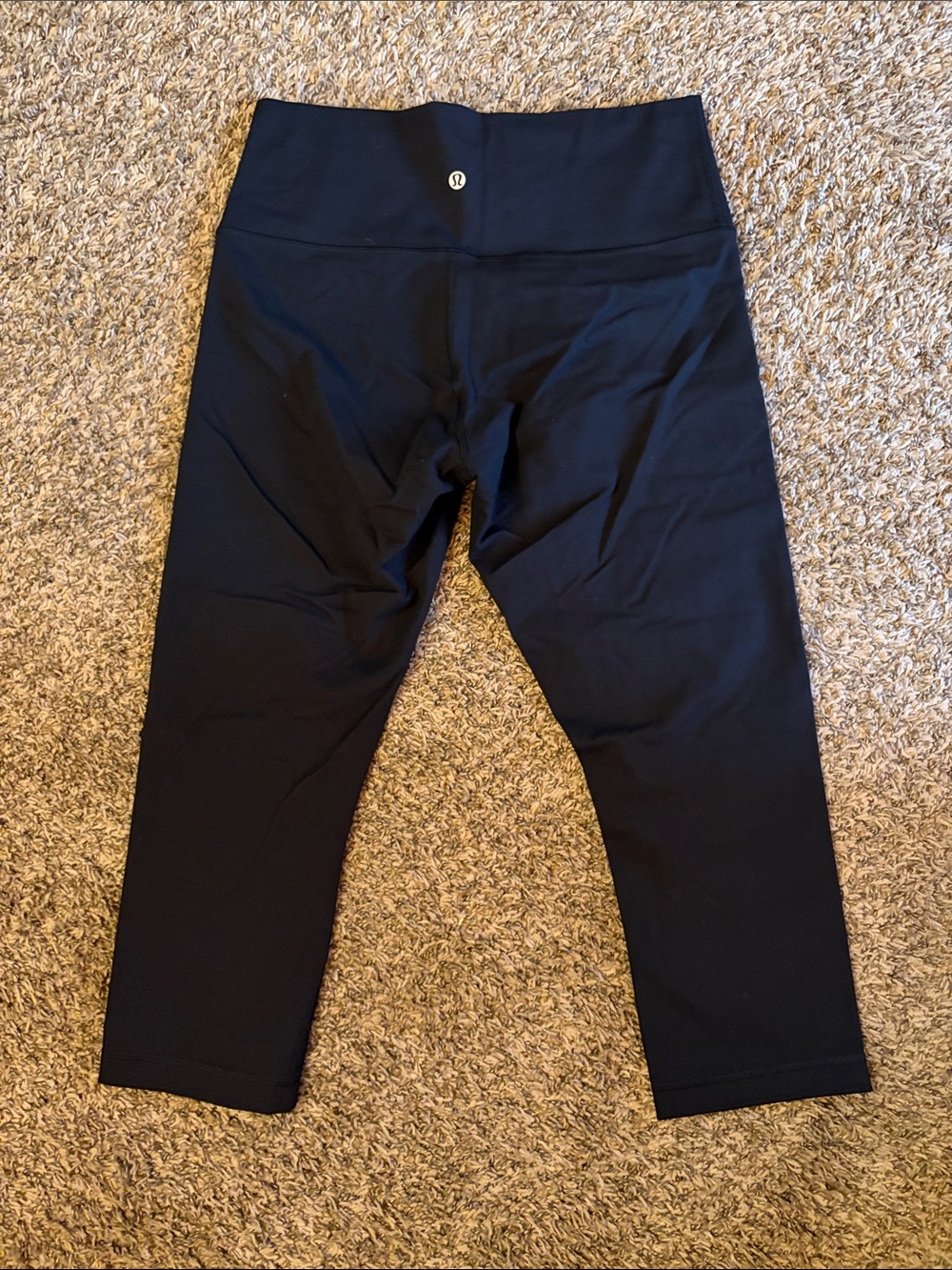 lululemon athletica Black High-Rise Crop Leggings